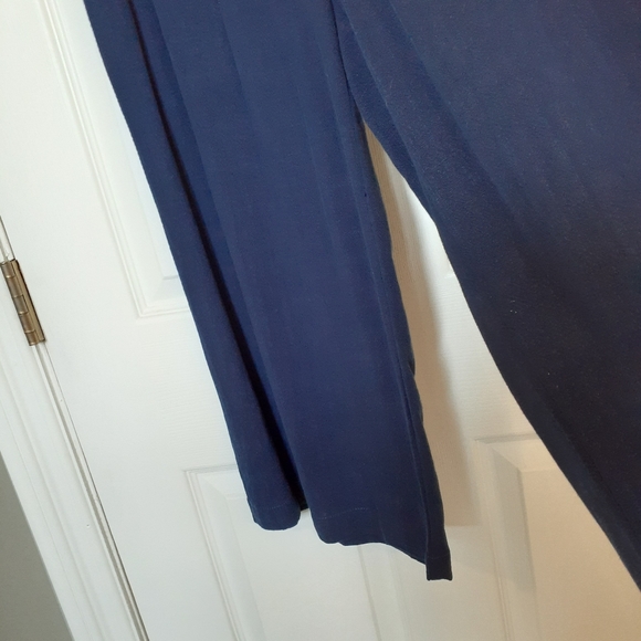 Ladies 3/4 wide leg pants by Tribal...Navy..Size 10 - Picture 2 of 7